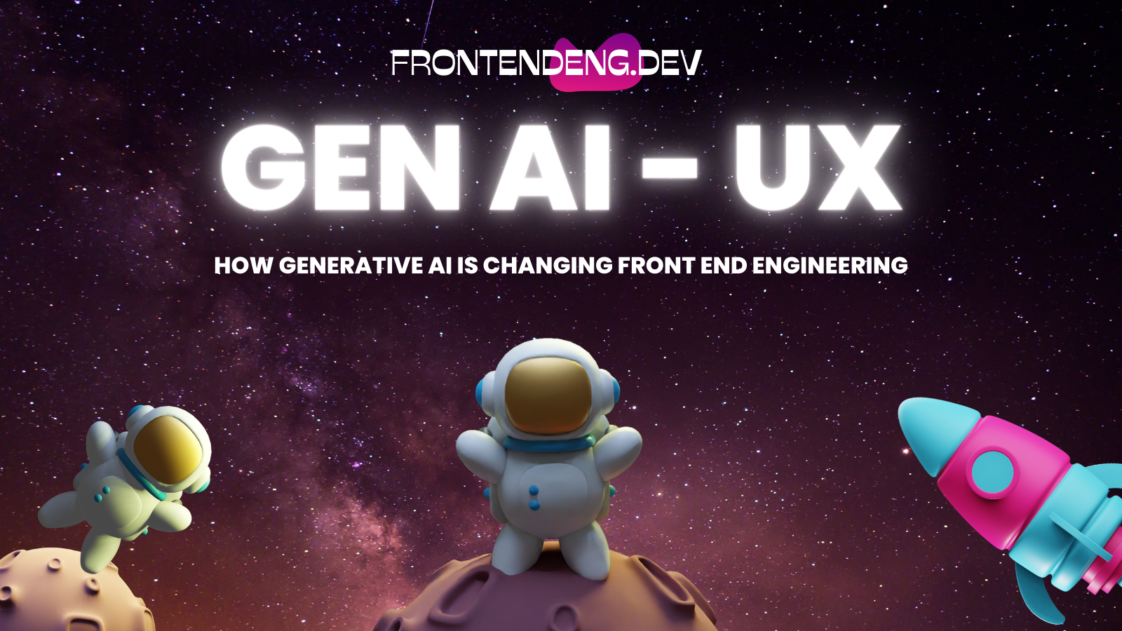 The new era of AI generated UX: How generative AI is going to change front-end engineering